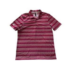 Adidas‎ Men’s L 2-Stripe Polo Shirt Golf Casual